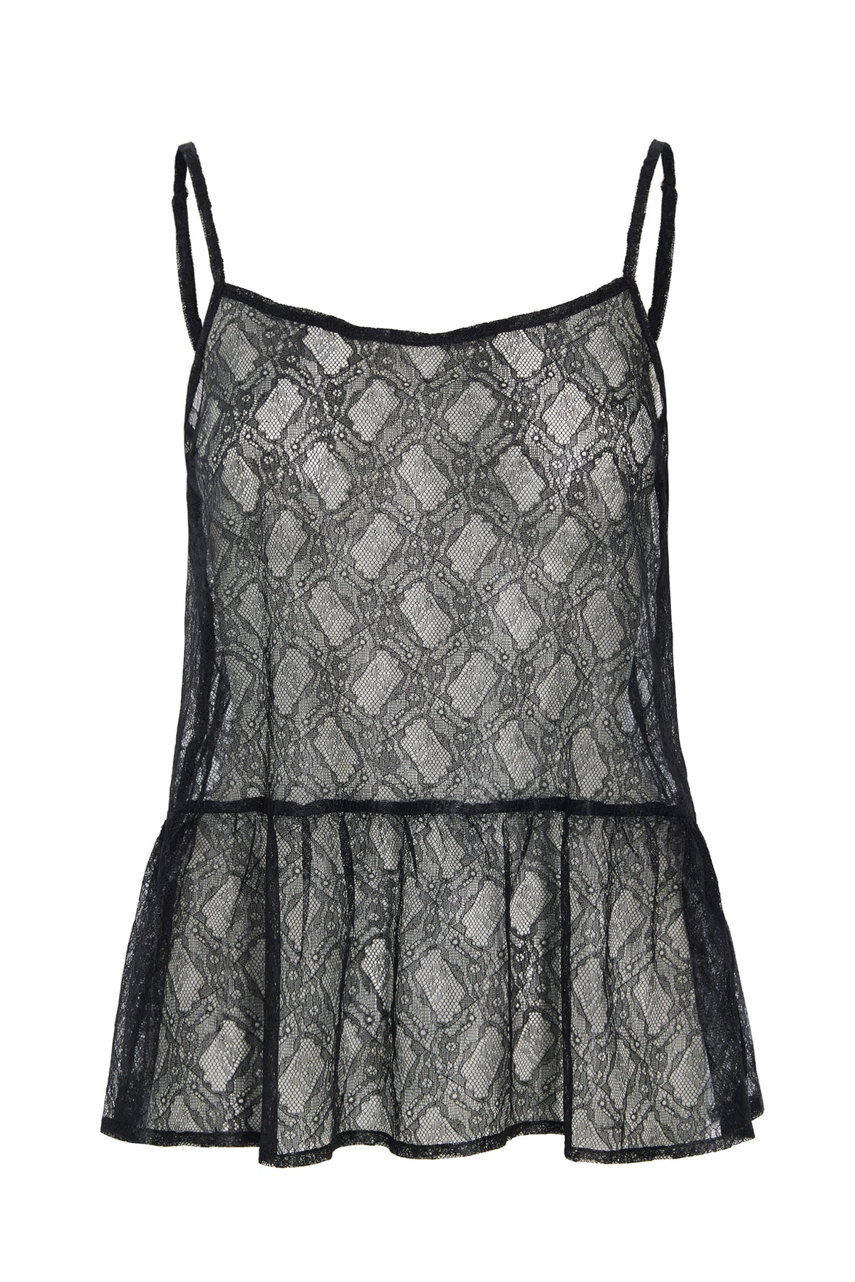 HUNKØN Ofelia Top Tops Black