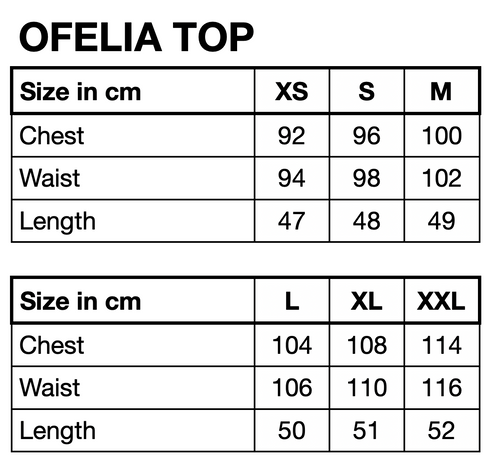 HUNKØN Ofelia Top Tops Zinfandel