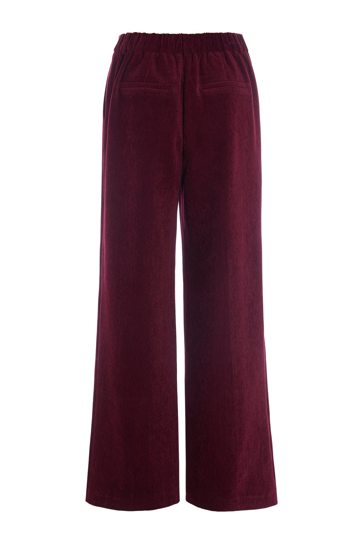 HUNKØN Petra Trousers Trousers Burgundy