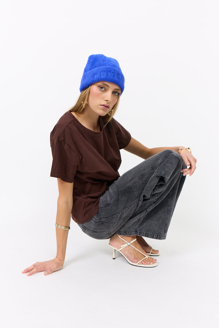 HUNKØN Renata Barrel Jeans Trousers Black