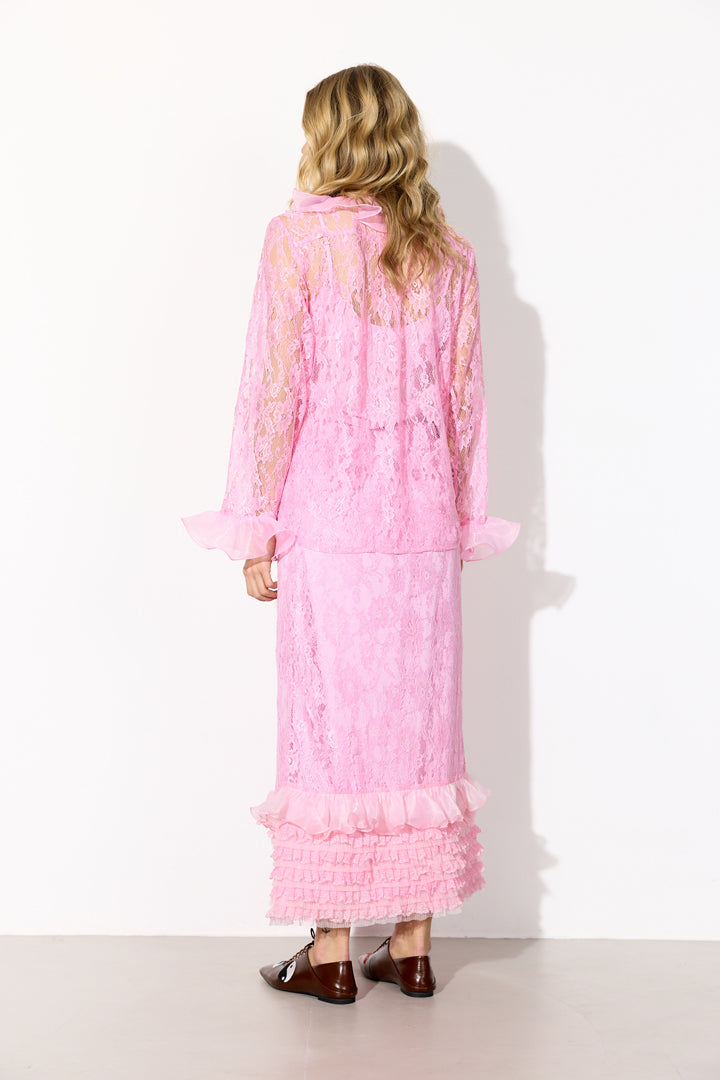 HUNKØN Rosanne Shirt Shirts Pink