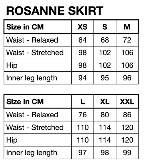 HUNKØN Rosanne skirt Skirts White