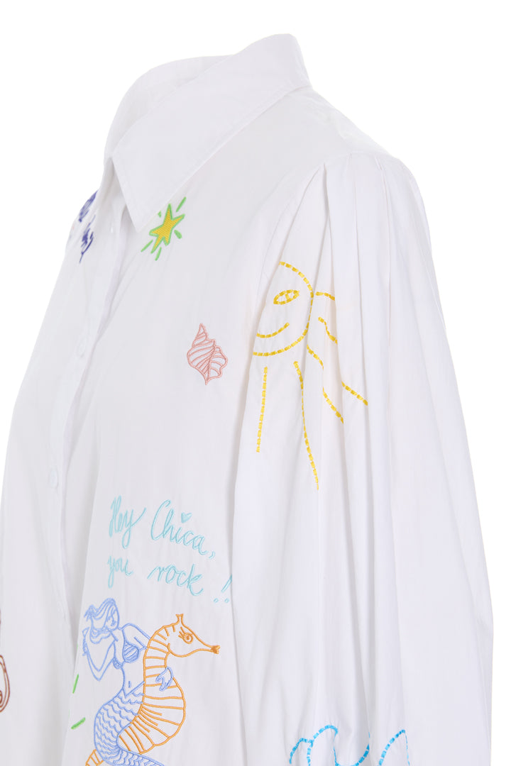 HUNKØN Sasha Shirt Shirts White
