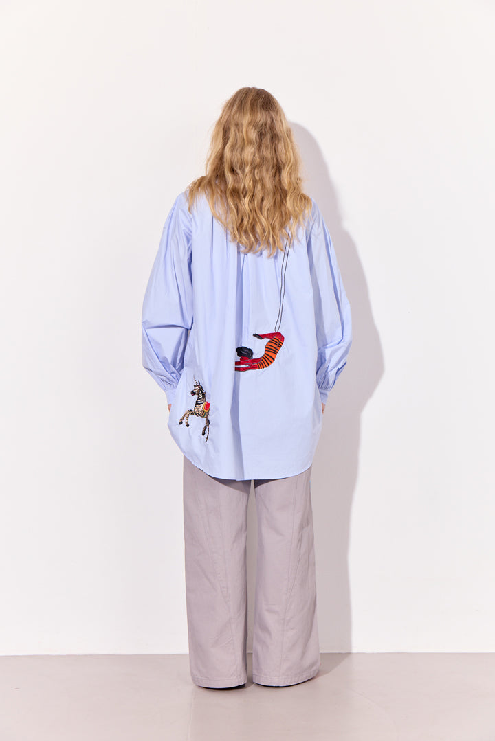 HUNKØN Sasha Shirt Shirts Light Blue