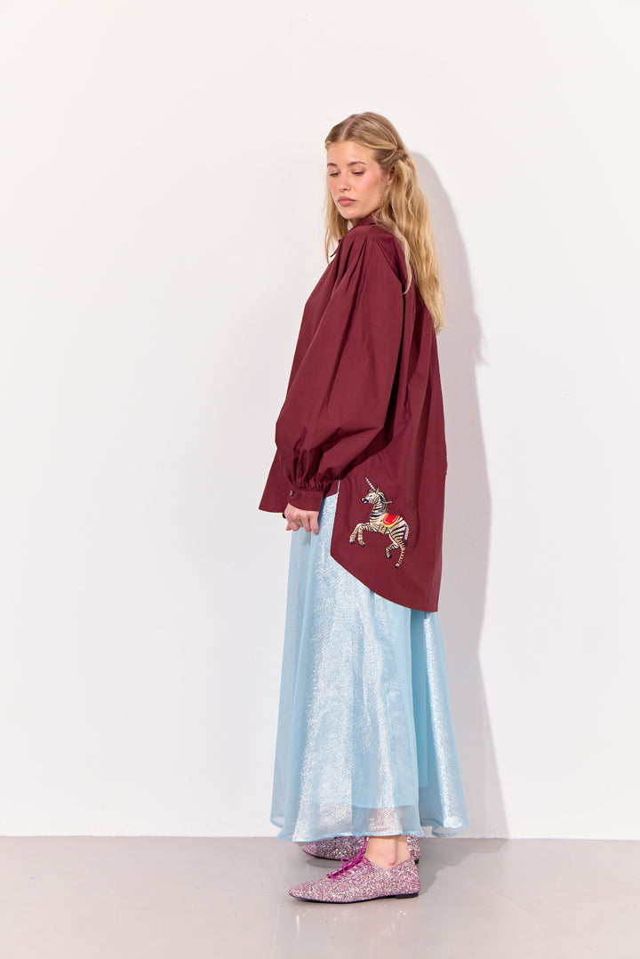 HUNKØN Sasha Shirt Shirts Oxblood