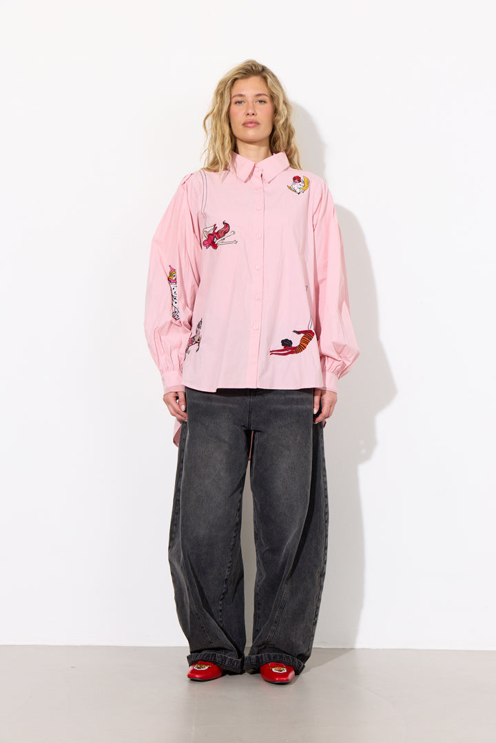 HUNKØN Sasha Shirt Shirts Soft Pink