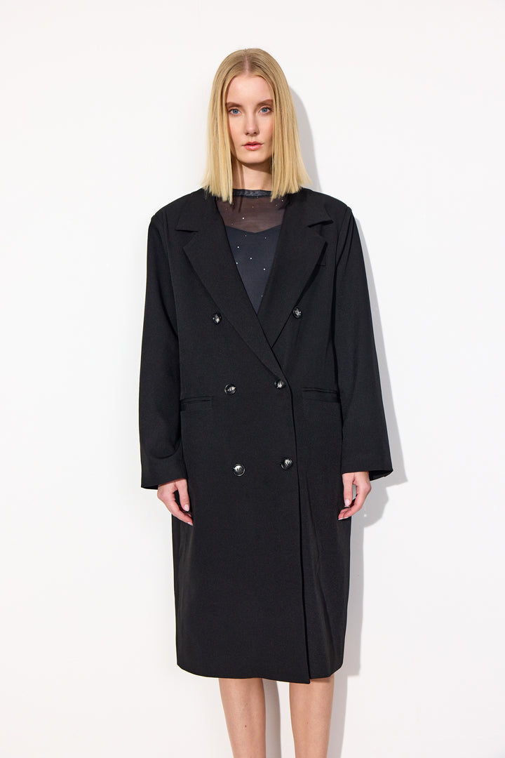 HUNKØN Sia Coat Coats Black