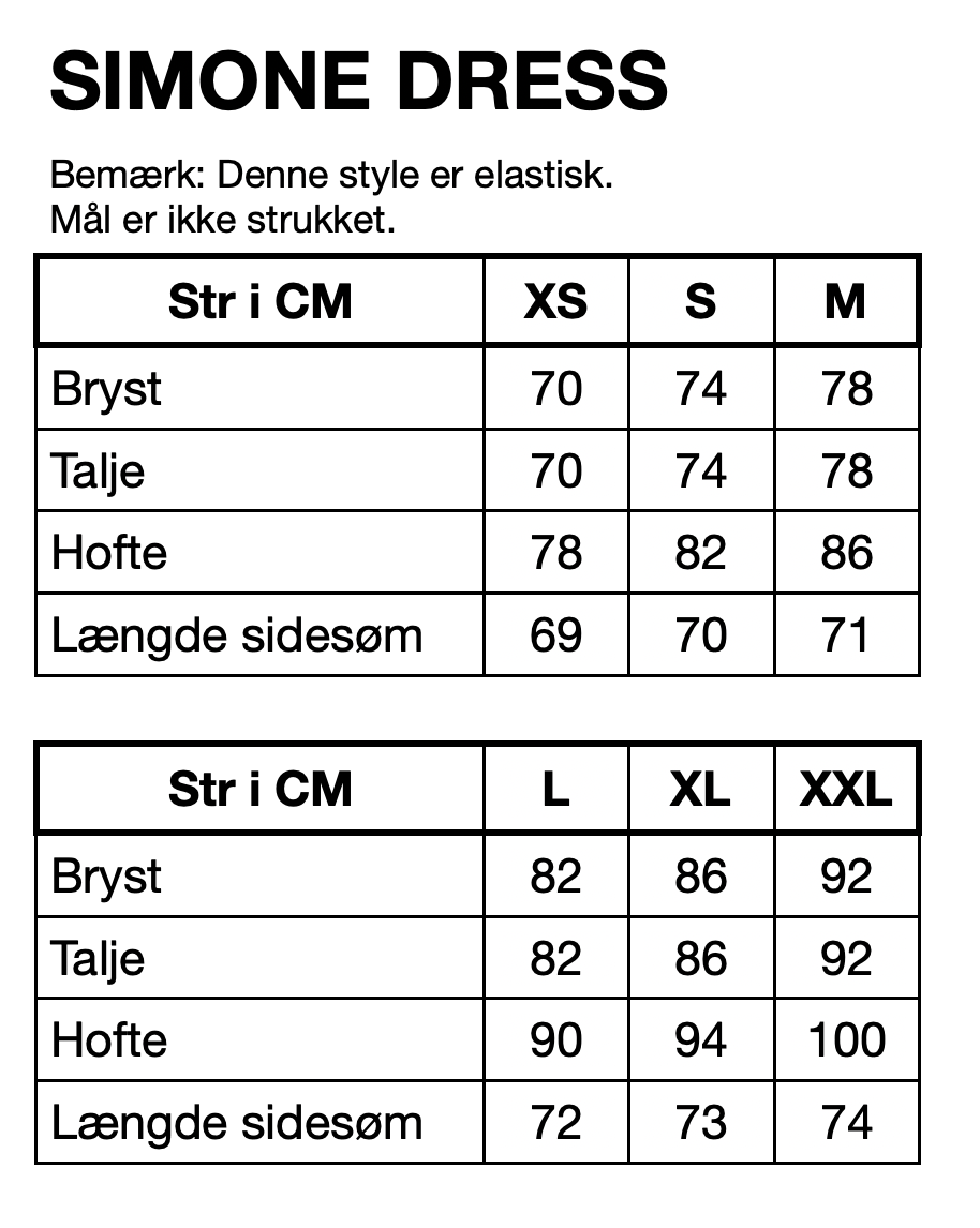 HUNKØN Simone Strap Dress Dresses Black