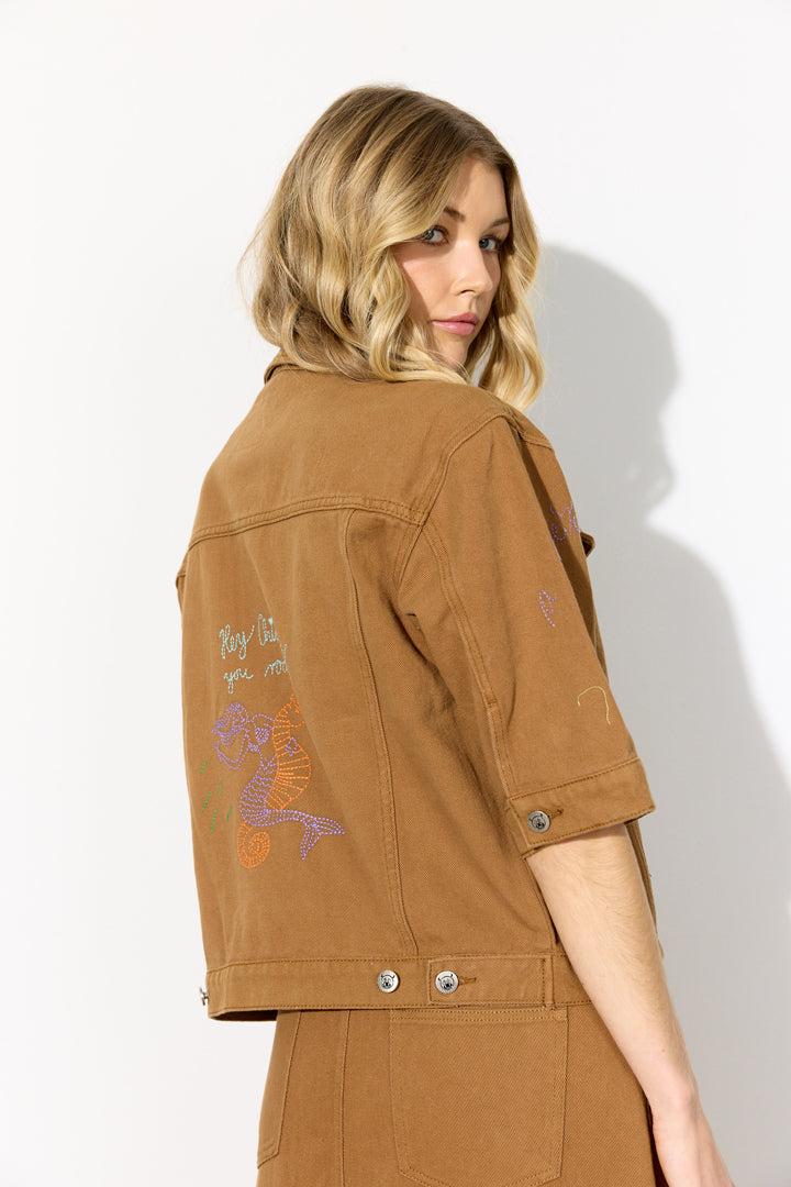 HUNKØN Suki Jacket Jackets Caramel