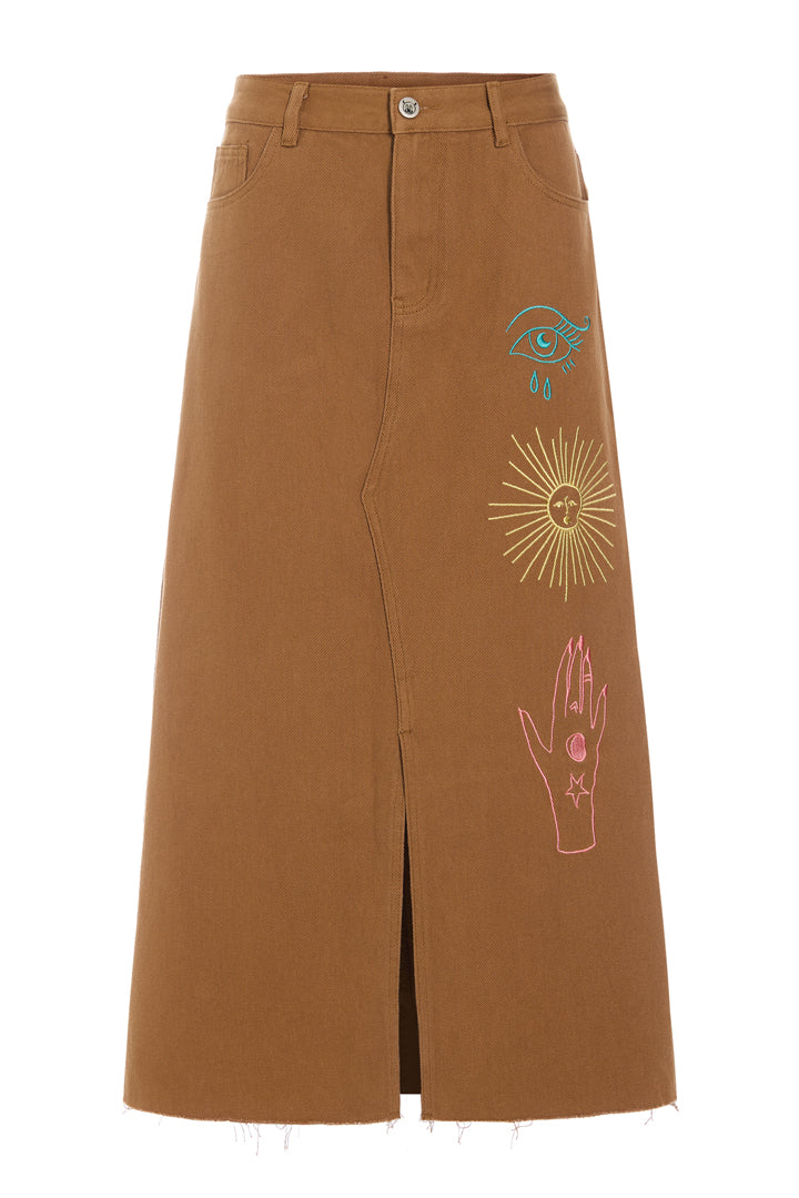 HUNKØN Suki Skirt Skirts Caramel