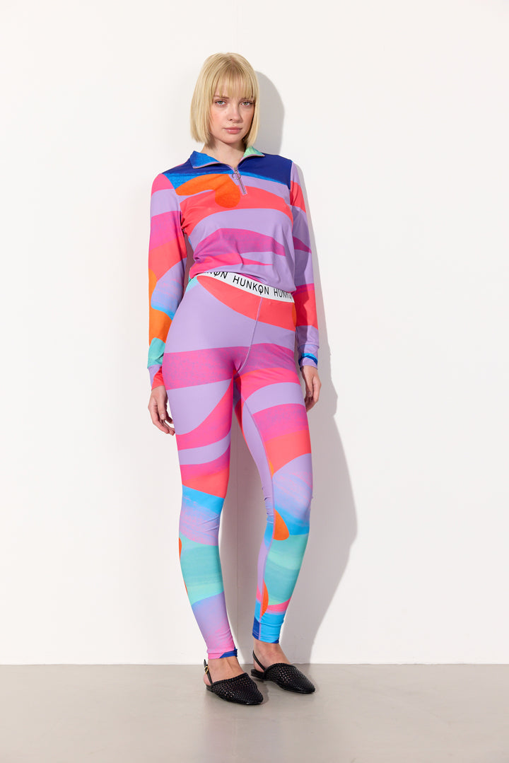 HUNKØN Toni Leggings Leggings Under the Sea Art Print