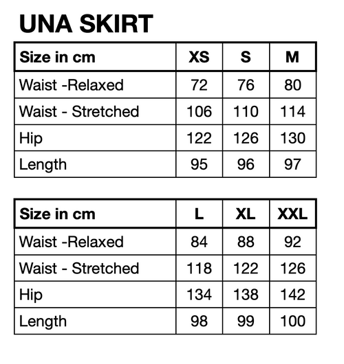 HUNKØN Una Skirt Skirts Patchwork