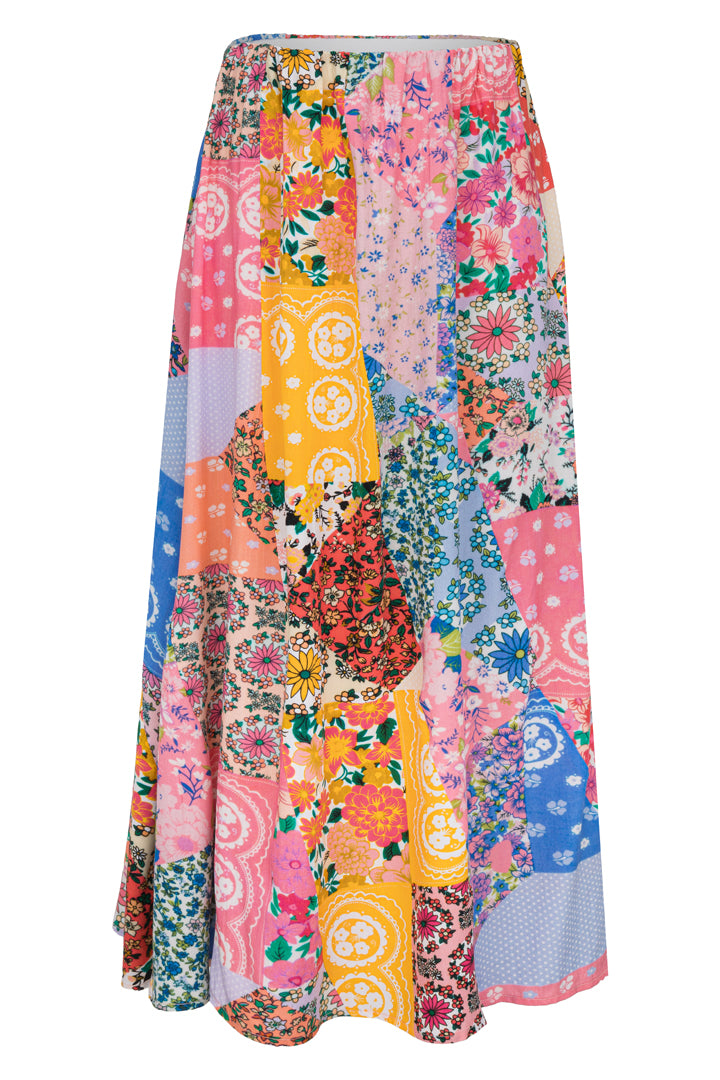 HUNKØN Una Skirt Skirts Patchwork