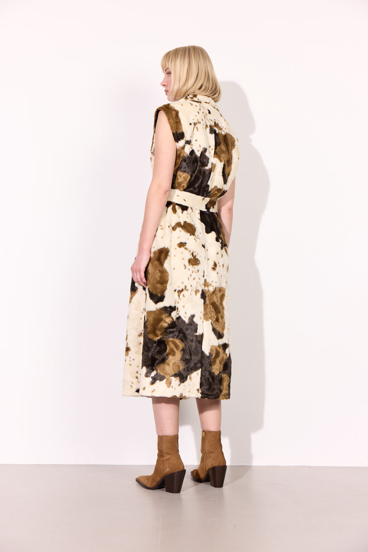 HUNKØN Valentina Vest Vests Cow