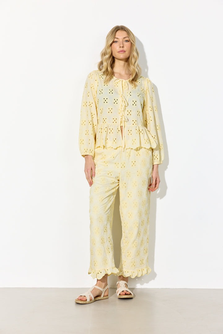 HUNKØN Vanya Shirt Shirts Soft Yellow