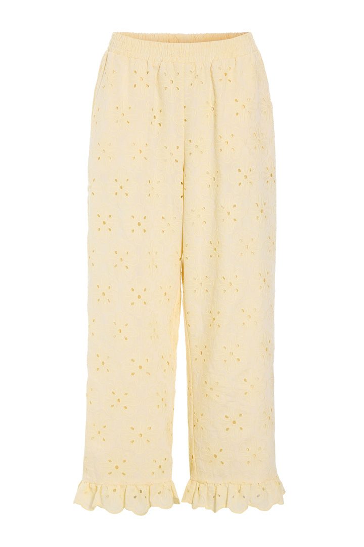 HUNKØN Vanya Trousers Trousers Soft Yellow