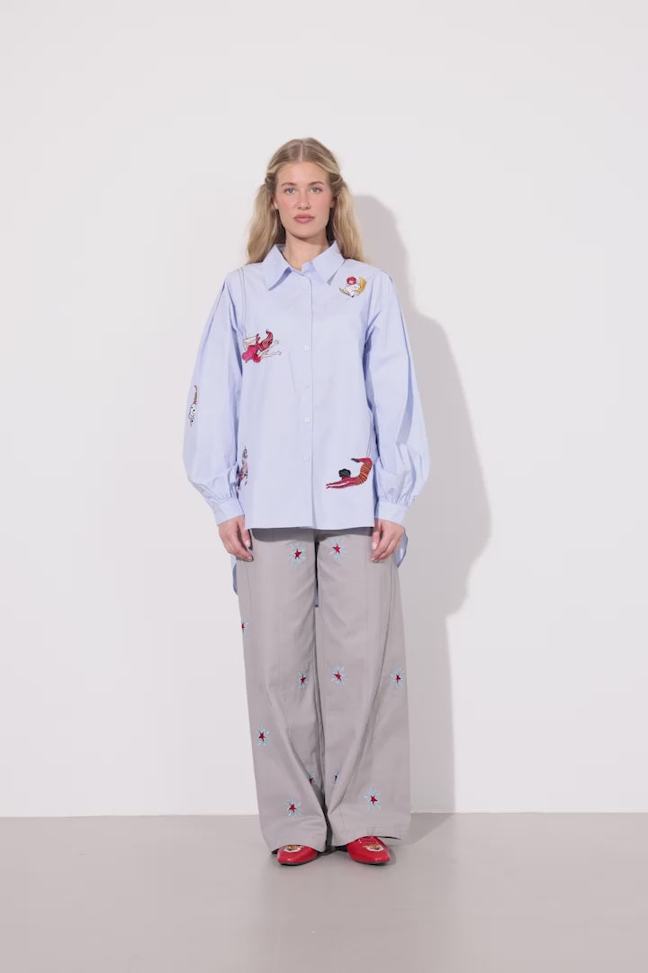 HUNKØN Sasha Shirt Shirts Light Blue