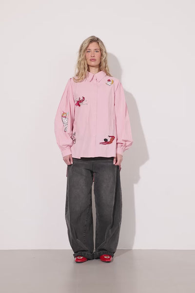 HUNKØN Sasha Shirt Shirts Soft Pink