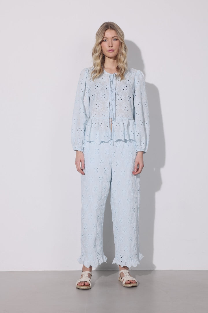 HUNKØN Vanya Shirt Shirts Light Blue
