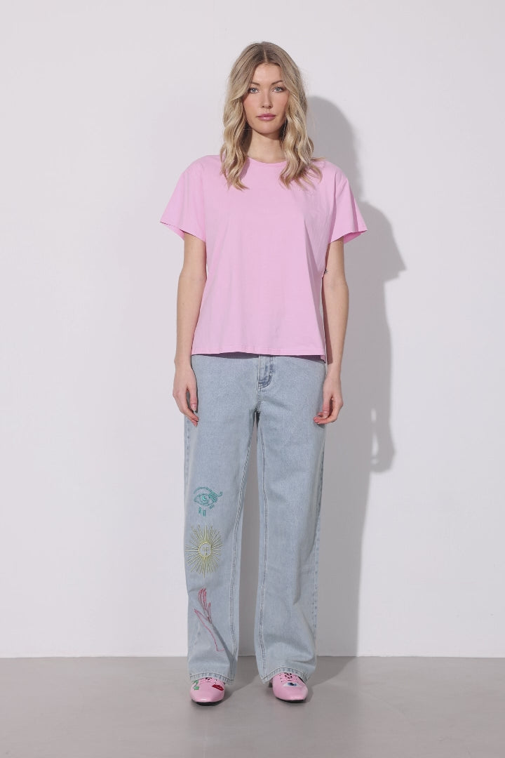 HUNKØN Vibe T-shirt T-shirts Rose