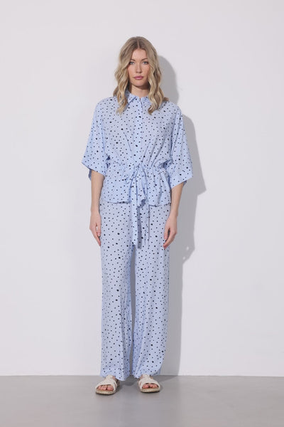 HUNKØN Kris Shirt Shirts Blue
