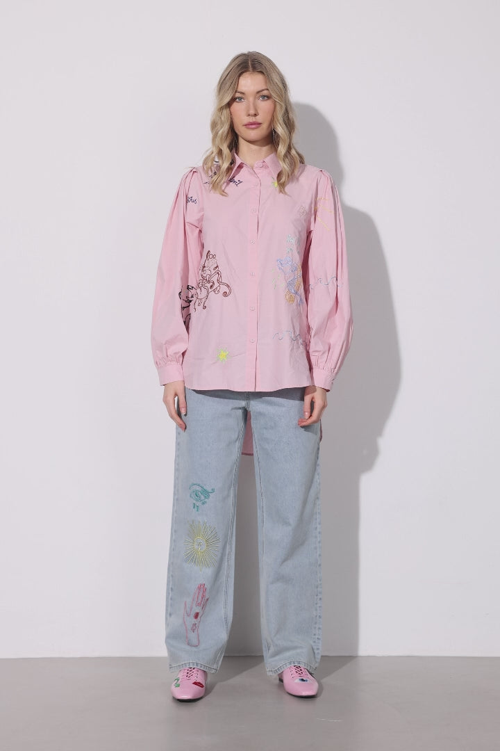 HUNKØN Sasha Shirt Shirts Rose