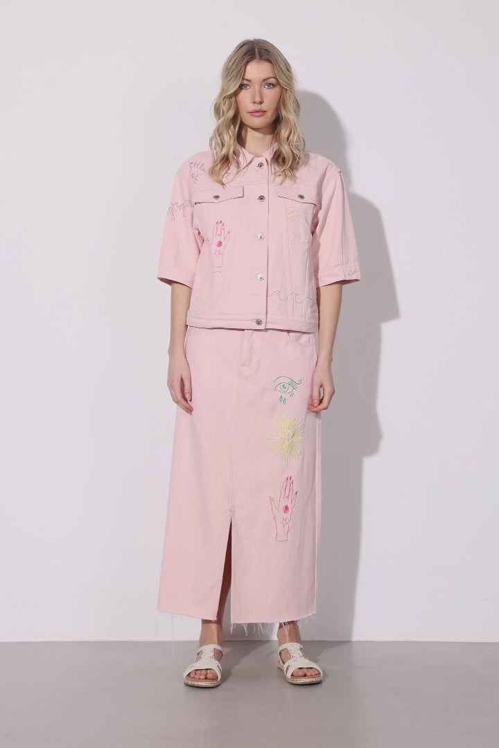 HUNKØN Suki Jacket Jackets Rose