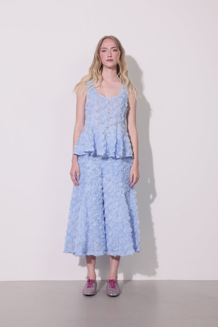 HUNKØN Marianne Top Tops Blue