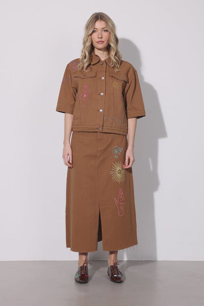 HUNKØN Suki Jacket Jackets Caramel