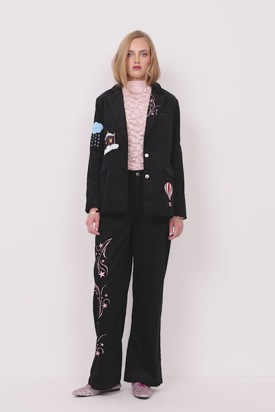 HUNKØN Nadine Blazer Jackets Black