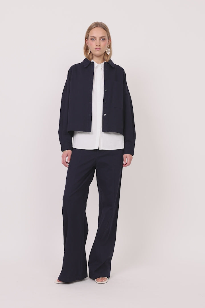 HUNKØN Camden Shirt Shirts Navy