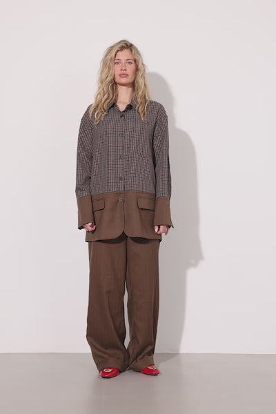 HUNKØN Irena Shirt Shirts Brown
