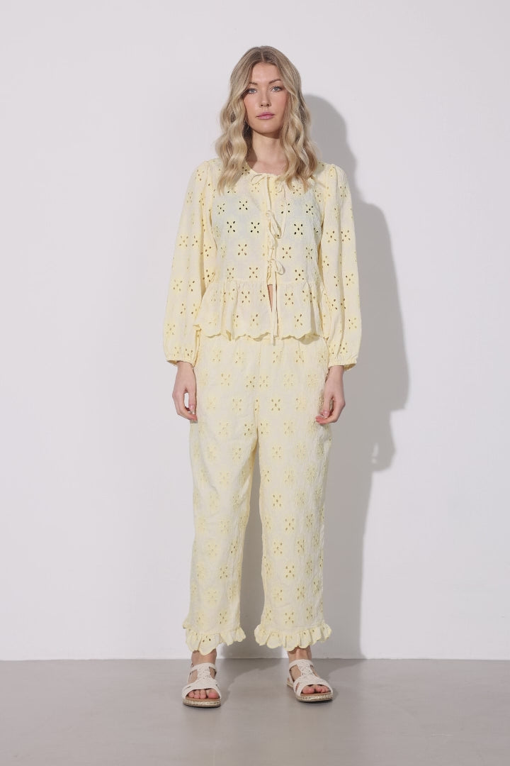 HUNKØN Vanya Shirt Shirts Soft Yellow