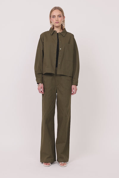 HUNKØN Camden Trousers Trousers Hunter Green