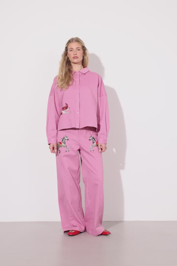 HUNKØN Electra Trousers Trousers Pink