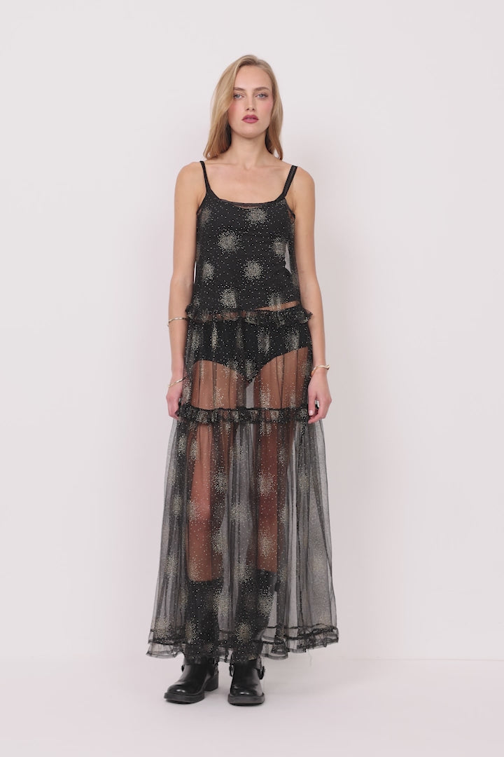 HUNKØN Huxi Strap Dress Dresses Black