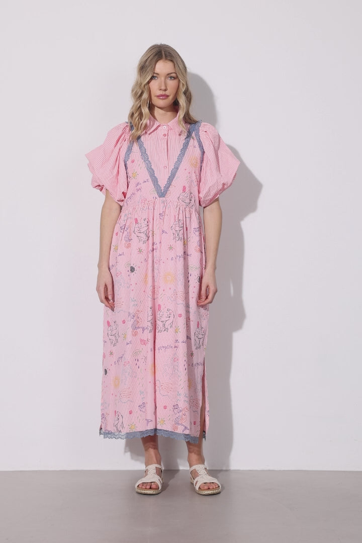 HUNKØN Gudrun Shirt Shirts Pink