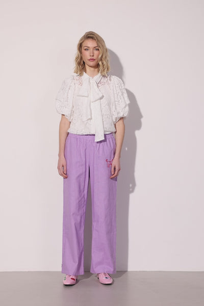 HUNKØN Nina Trousers Trousers Lavender