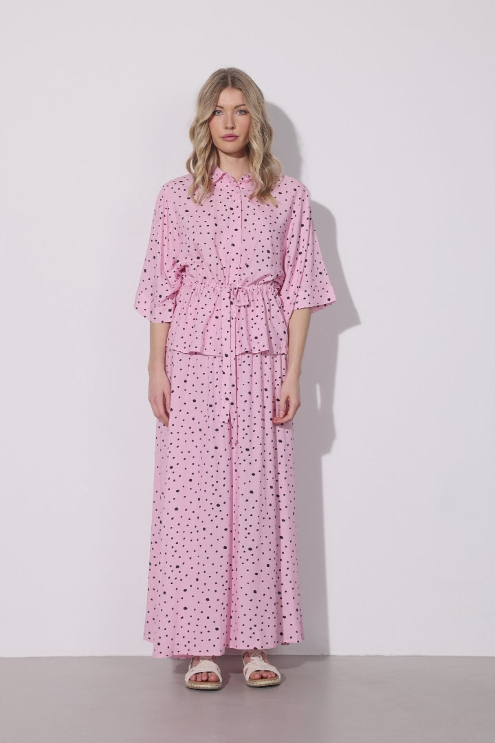 HUNKØN Kris Shirt Shirts Rose