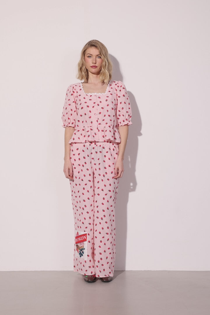 HUNKØN Ruth Trousers Trousers Pink